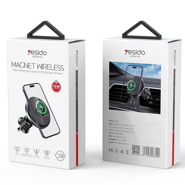 MagSafe Автомобильное магнитное зарядное устройство 15w — фото 1 MagSafe Автомобильное магнитное зарядное устройство 15w — фото 1