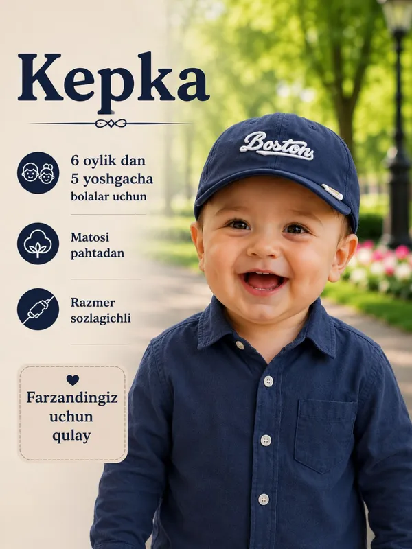 bolalar uchun bosh kiyim