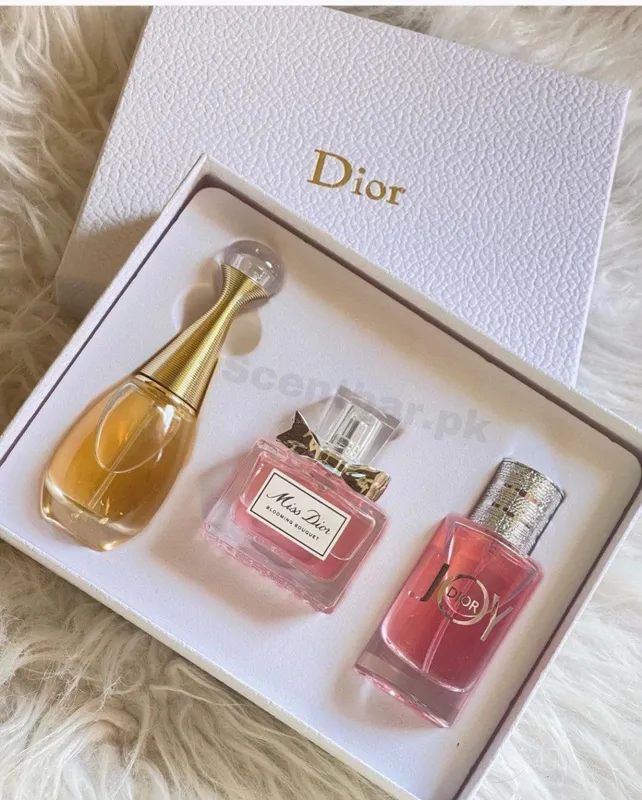 Подарочный парфюмерный набор Christian Dior 3х30 мл — фото 4