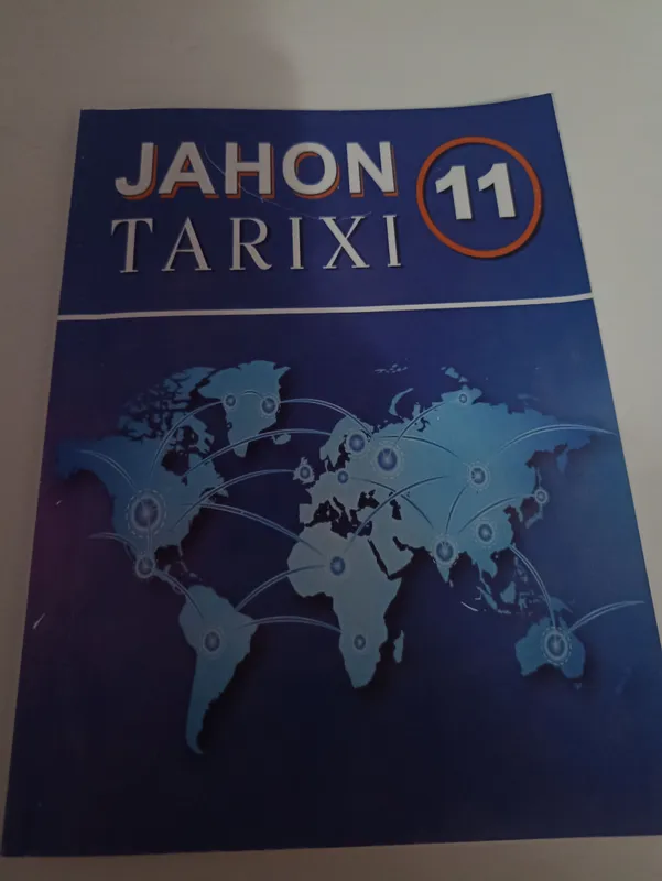 yangi nashirdagi "Jahon tarixi" kitobi
