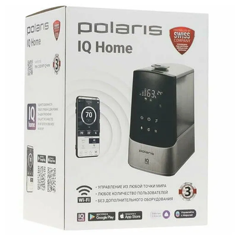 Увлажнитель воздуха POLARIS PUH 2300 WIFI IQ HOME — фото 2