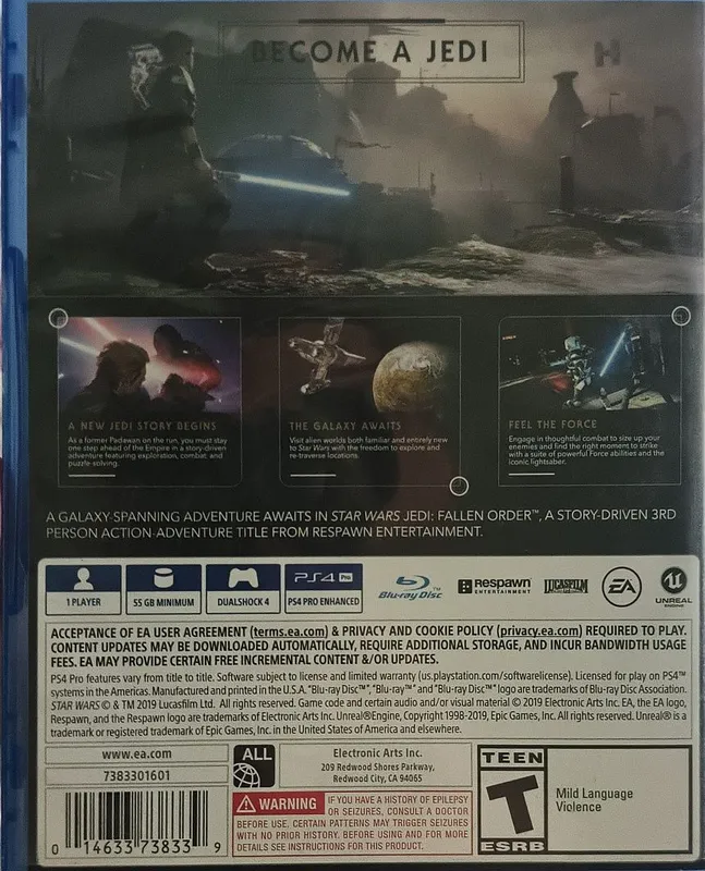Игра Star Wars Jedi: Fallen Order PS4 продаю срочно торг есть — фото 2