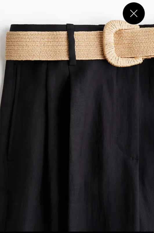M o‘lchamli belbog‘li H&M shimlari 3
