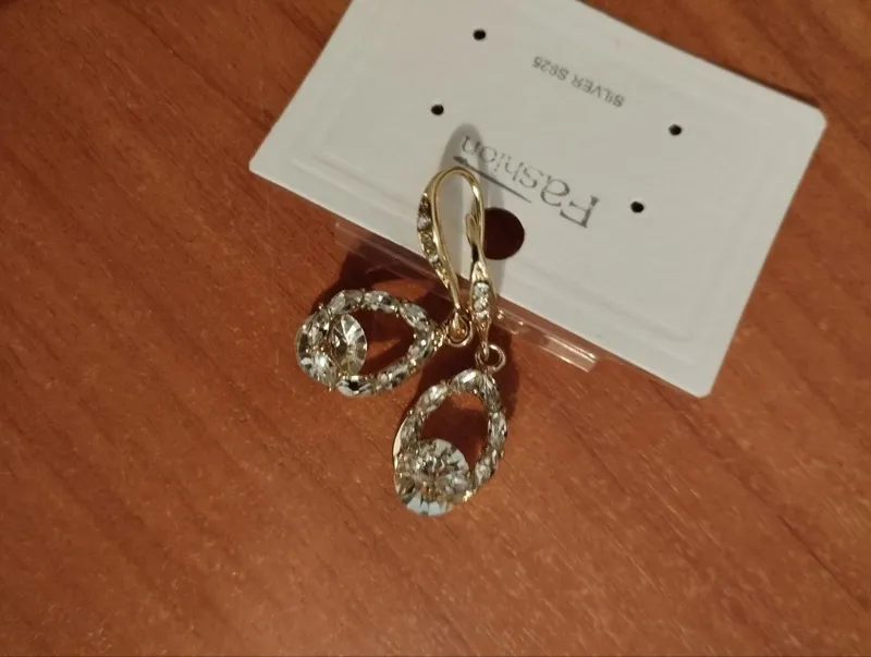 Серьги серебро 925 пробы