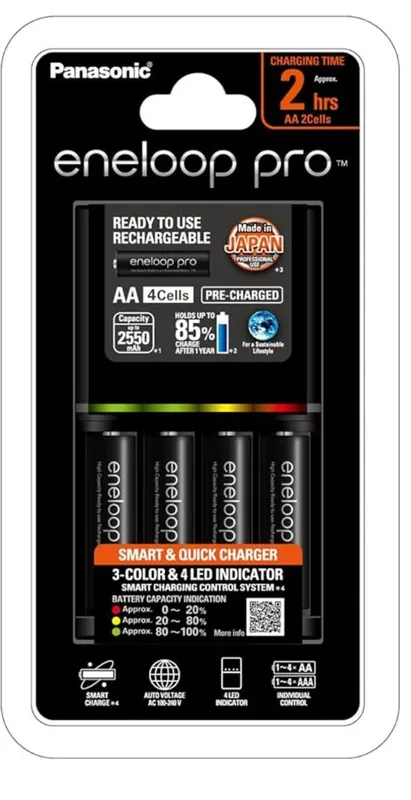 Аккумуляторный батареи Made in Japon Panasonic enoloop Pro 2600 mAh — фото 4 Аккумуляторный батареи Made in Japon Panasonic enoloop Pro 2600 mAh — фото 4