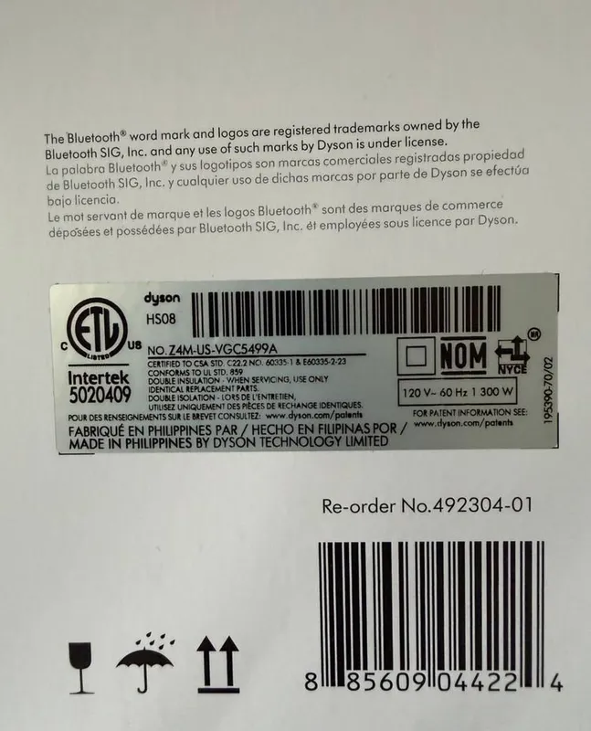 Dyson стайлер. Привезли из США 4