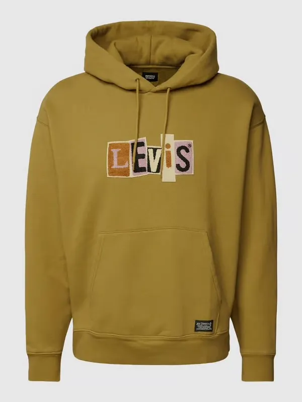 Мужское худи Levi’s Skate в оливкового цвета 3 Мужское худи Levi’s Skate в оливкового цвета 3