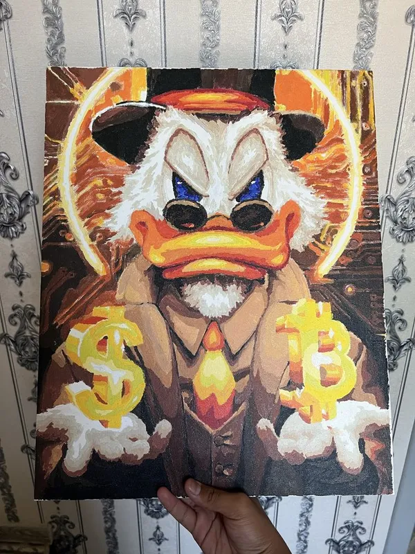 Картина Скруджа МакДака 2