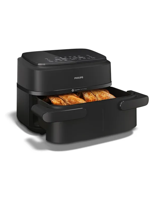 Аэрогриль Philips NA150, с 2 корзинами, 2450Вт, 7л 3 Аэрогриль Philips NA150, с 2 корзинами, 2450Вт, 7л 3
