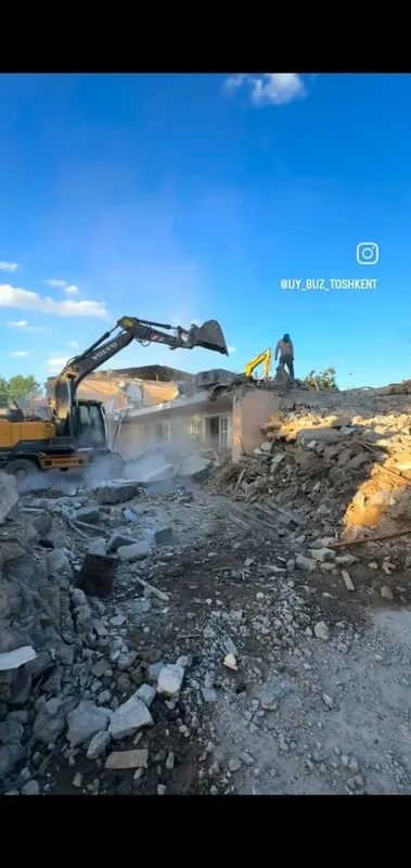 Уй бузиш демонтаж снос хизматларини киберамза — фото 5