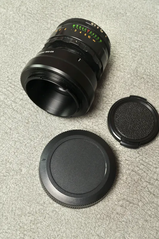 Объектив Гелиос 44-2 58 mm f/2.0 с переходником RF — фото 1