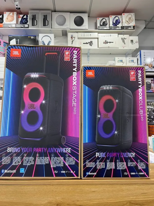 JBL PartyBox Stage 320 JBL PartyBox Club 120