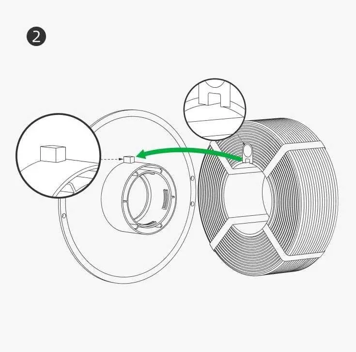 Bambu Lab Spool | Катушка для Филамента — фото 3 Bambu Lab Spool | Катушка для Филамента — фото 3
