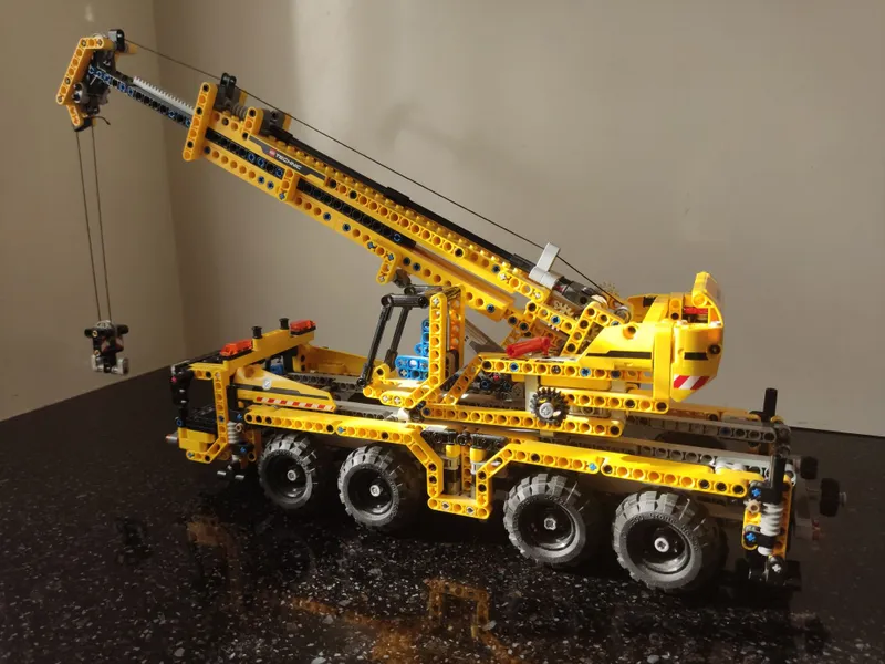 Набор LEGO Technic 8053. Передвижной кран. — фото 4