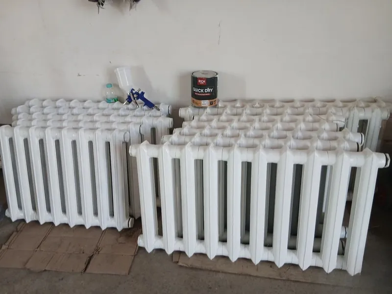 Chugun batareya, radiator, tayyor kraska holatda 3 Chugun batareya, radiator, tayyor kraska holatda 3