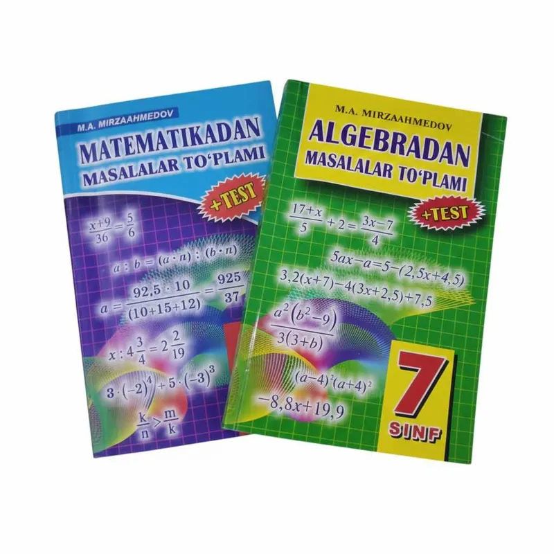 6- va 7-sinf algebradan masalalar to'plami M.Mirzaahmedov
