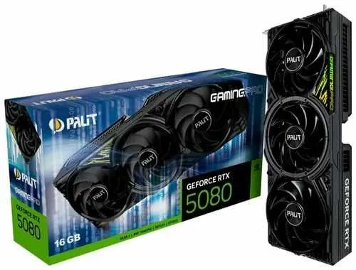 Видеокарта Palit GeForce RTX 5080 GamingPro