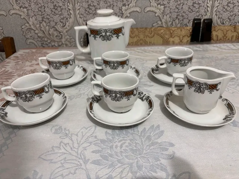 сервиз 5 чашек сервиз 5 чашек