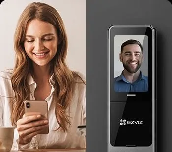 Face ID’li Ezviz aqlli qulfi CS-DL20FVS (WBP,GR) 2