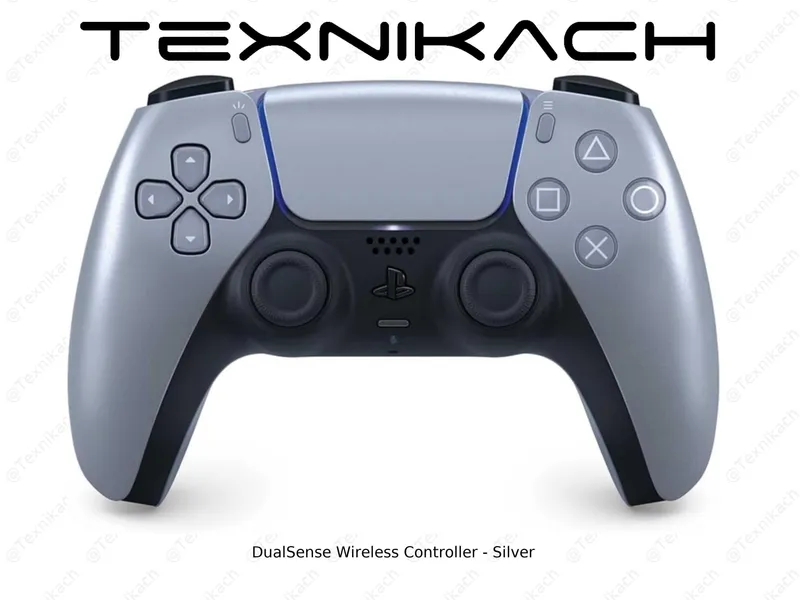 Геймпад DualSense Wireless Controller - Silver • Доставка Геймпад DualSense Wireless Controller - Silver • Доставка