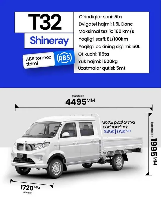 Автомобили Shineray T30, T32 в РАССРОЧКУ!!! 5 Автомобили Shineray T30, T32 в РАССРОЧКУ!!! 5