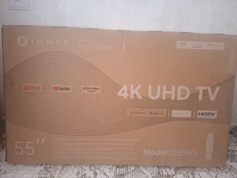 Телевизор IMMER U55W2 4K UHD. 2