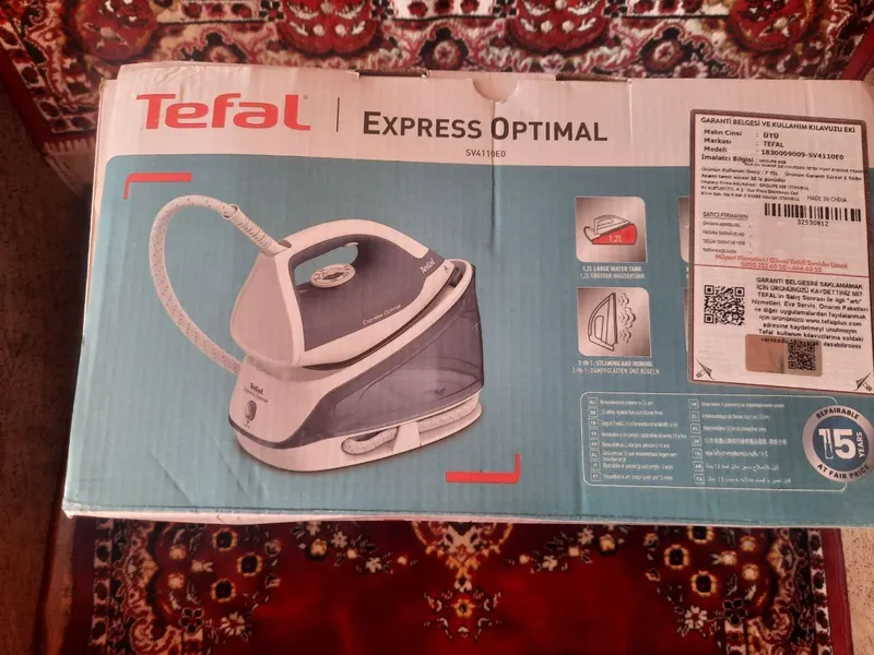 Новый паровой утюг Tefal, Ташкент