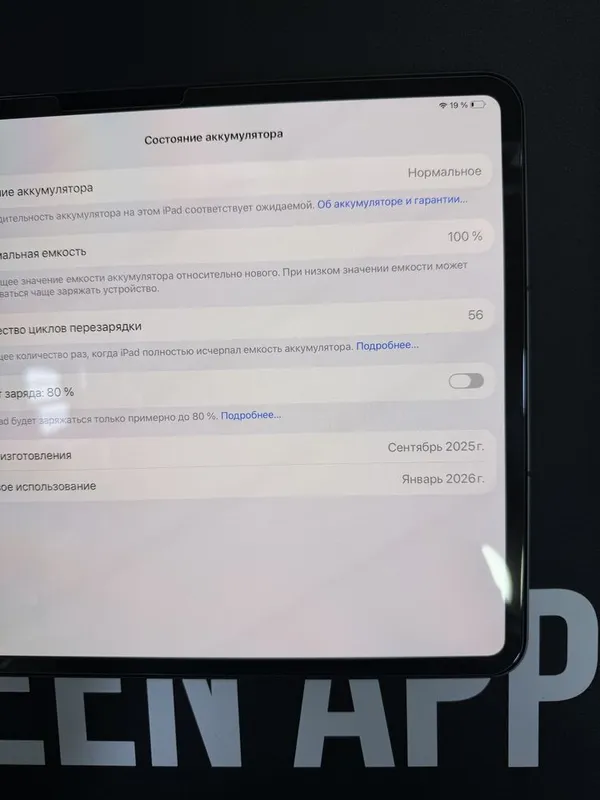 Ipad M5 pro 13 dyumli E sim — фото 6