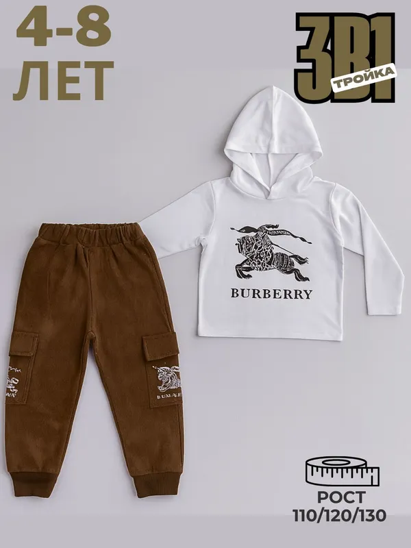 Детская одежда для мальчиков и девочек (тройка) — фото 5