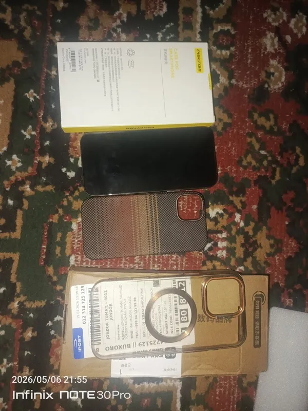 iPhone 15 pro orginal chexol xitoydan zakaz qilgandim 15proniki kelgan — фото 4