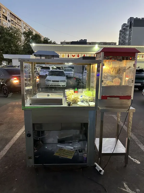 Joxori va popkorn aparat sotiladi 5