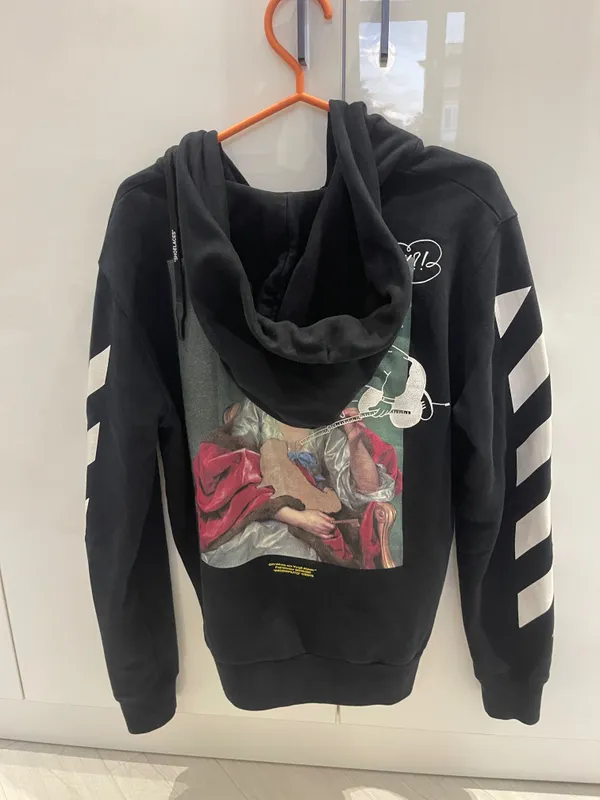 Off-White худи на молнии оригинал S/M 4