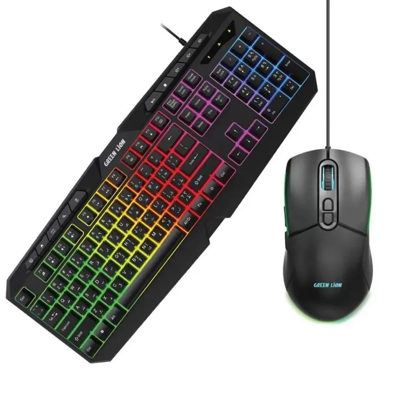Klavitura Green Lion GKM-400 RGB Gaming Combo — фото 1