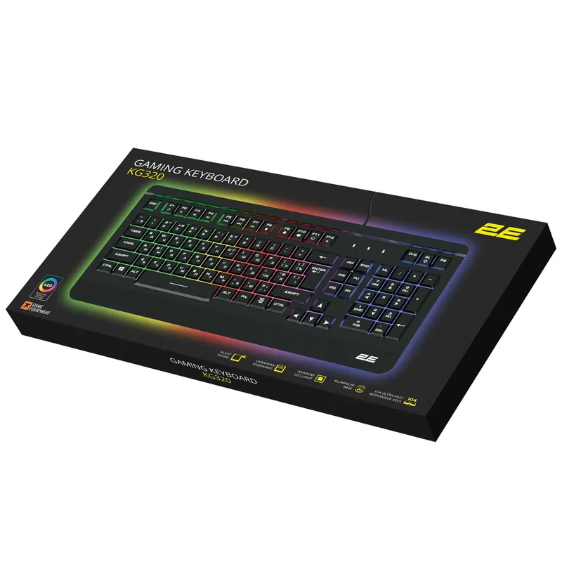 KG320 USB o‘yin klaviaturasi 3