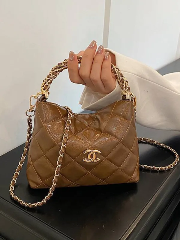 Ayollar uchun charm yelka sumkasi - Chanel dizayni — фото 3