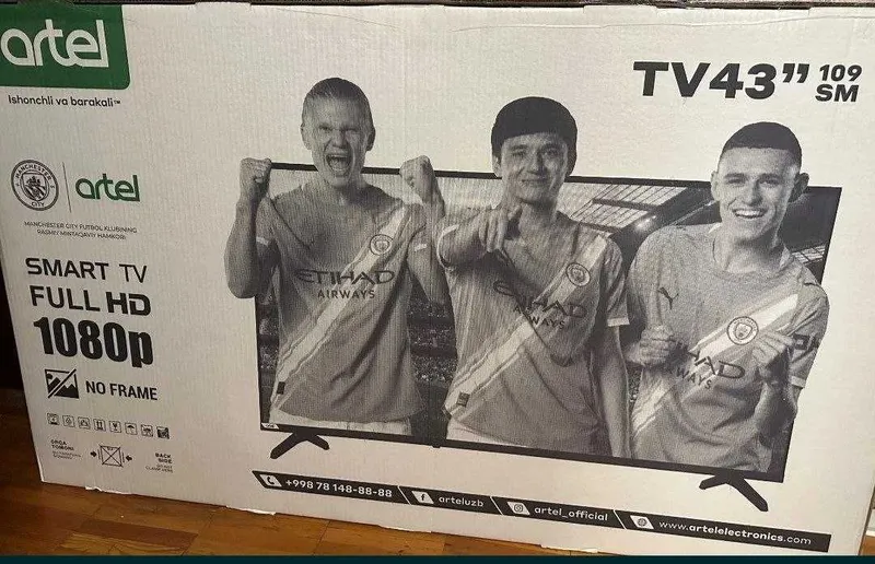 ARTEL TV SMART 43 yengi holatda — фото 1