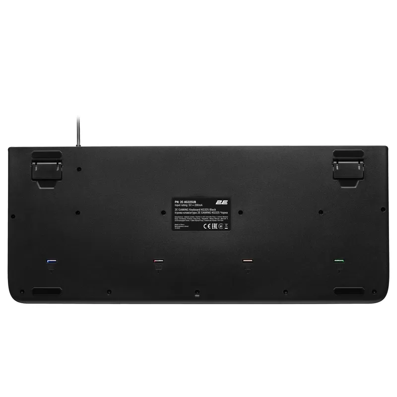 2E Gaming KG325 LED klaviaturasi, qora 5 2E Gaming KG325 LED klaviaturasi, qora 5