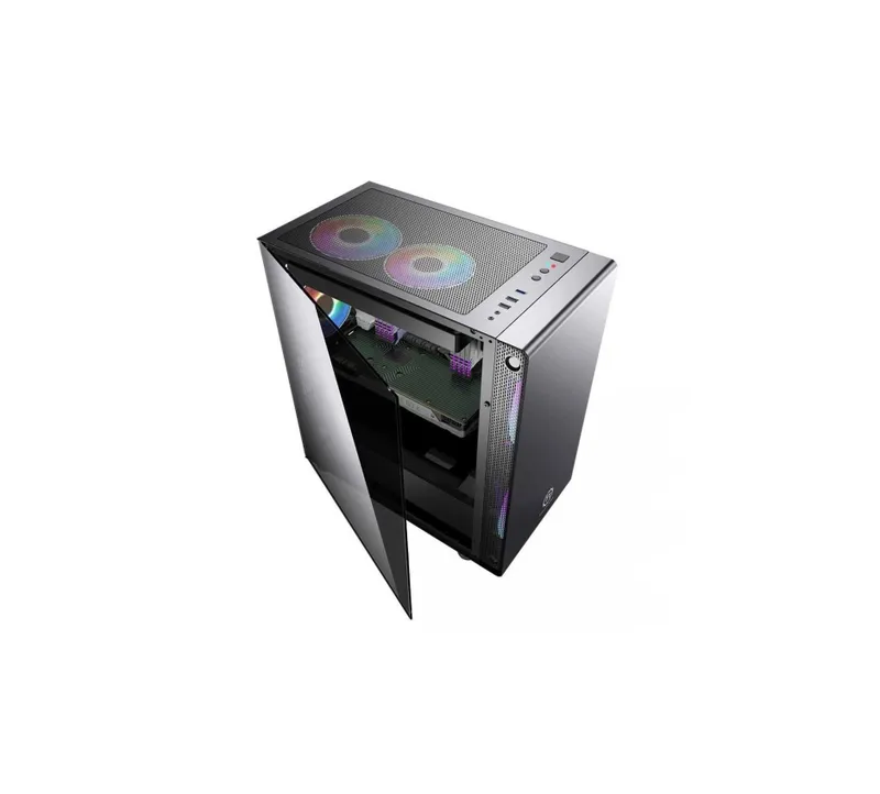 Thermaltake A1 korpusi (Black, No Fan) 3