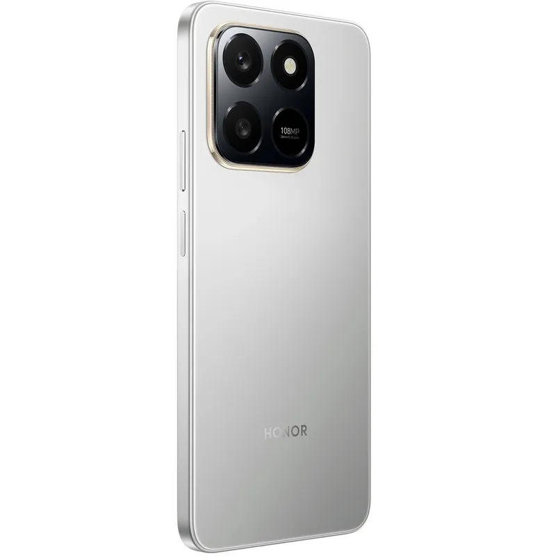 Смартфон Honor X7d 8/256GB Silver (Серебряный) — фото 4 Смартфон Honor X7d 8/256GB Silver (Серебряный) — фото 4