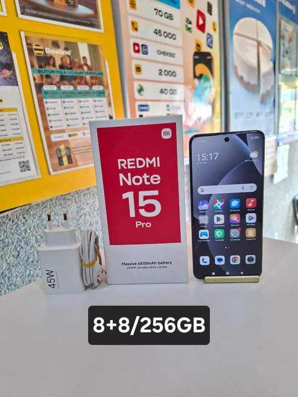 Redmi Note 15 Pro 8+4/256GB 1 Redmi Note 15 Pro 8+4/256GB 1