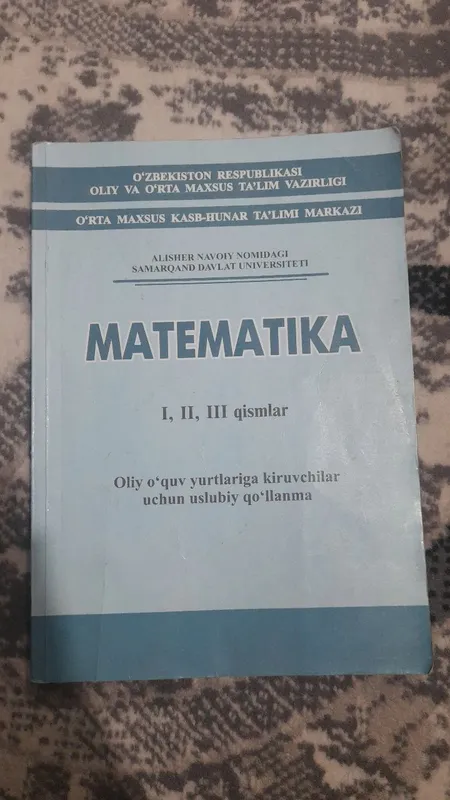 matematika kitob