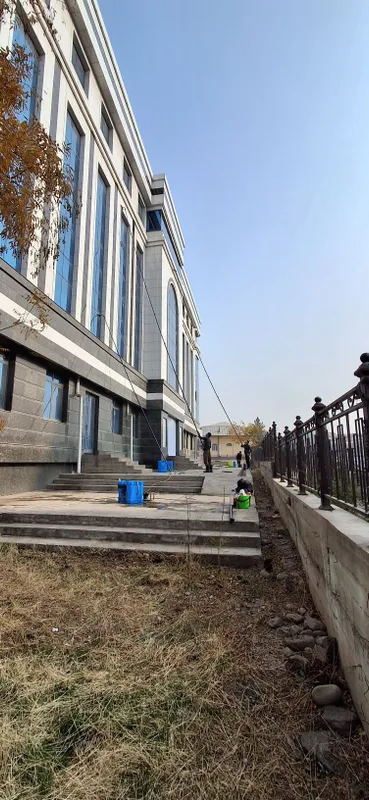 Fasad moyka фасад мойка fasad yuvish oyna tozalash bino yuvish