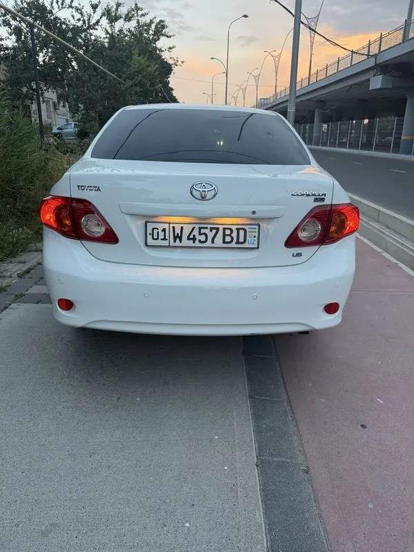 Toyota corolla 2009 йил 84000 пробег краска тоза — фото 1