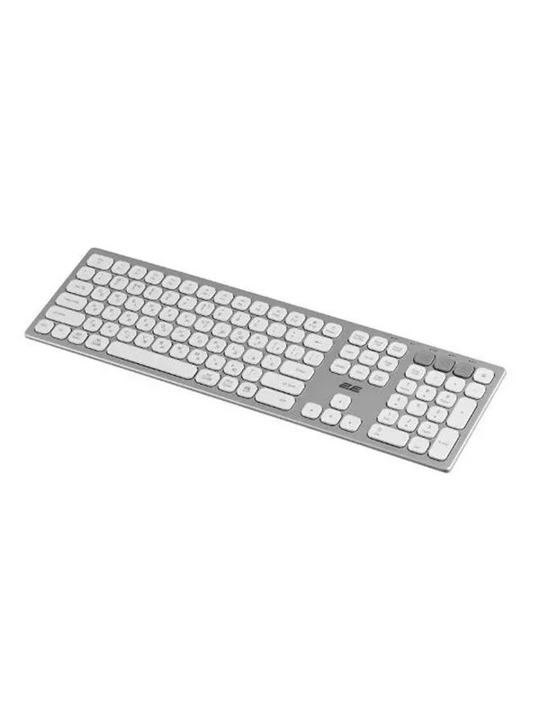Беспроводная клавиатура ножничная 2E-KS270 105key, WL/BT — фото 1
