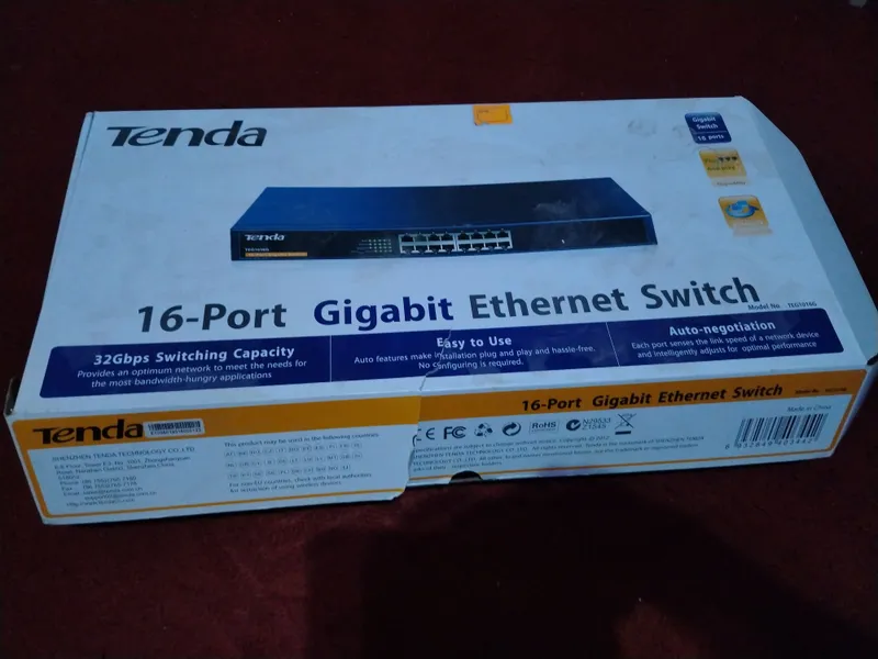 16 port gigabit ethernet switch