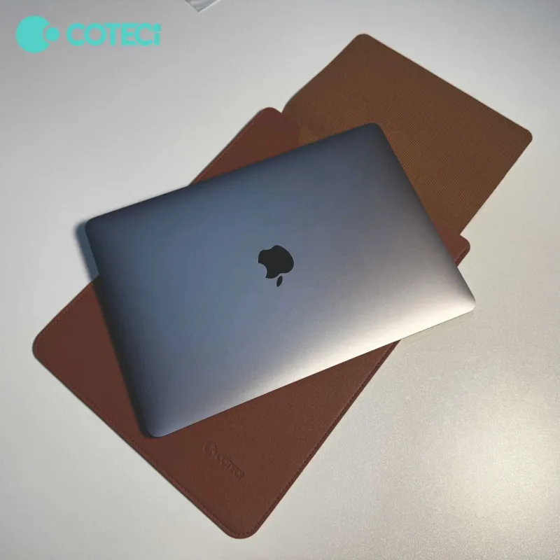 Coteci чехол-конверт для MacBook (премиум кожаный sleeve) 13/14/15/16 — фото 1