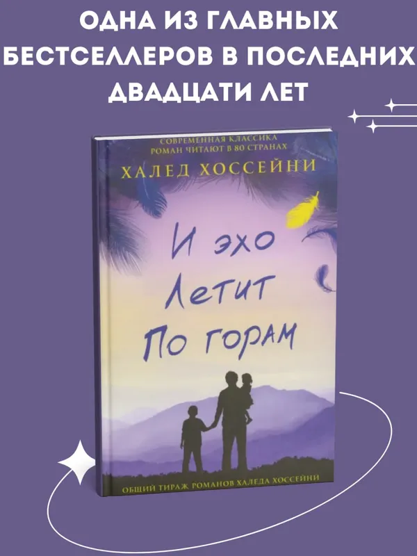 Книги Халеда Хоссейни: "Бегущий за ветром", "Тысяча сияющих солнц", "И эхо летит по горам" — фото 1