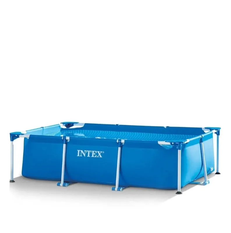 Каркасный бассейн INTEX прямоугольный 260х160х65см, — фото 1