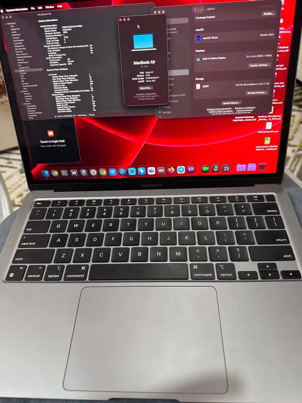 Macbook Air 2022 M1 — фото 1