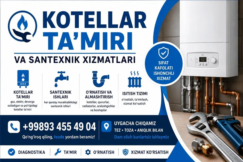 Сантехника Santexnik xizmati | 3